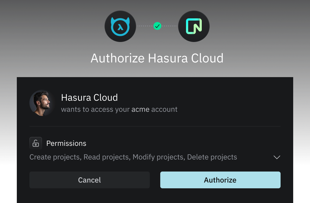 Authorize Hasura Cloud